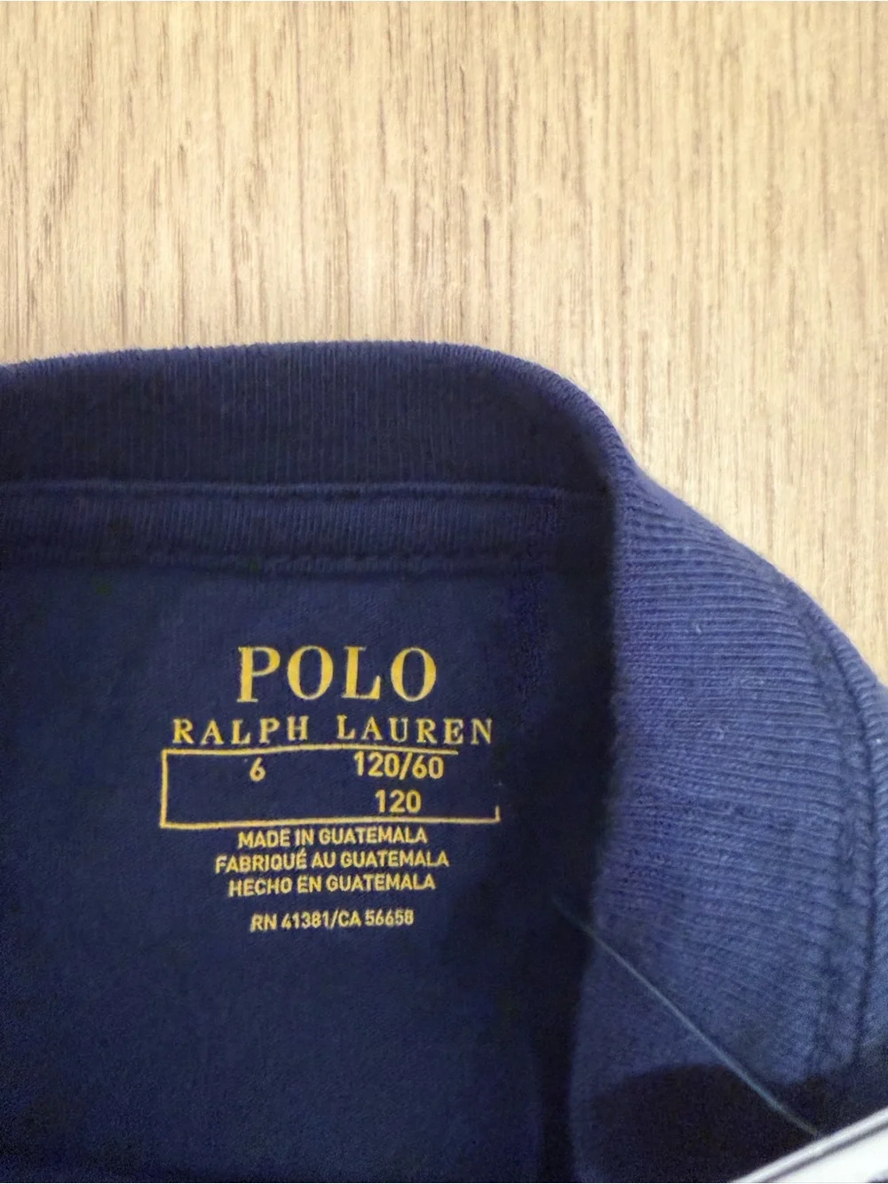 Polo by Ralph Lauren Navy Tee with Red Logo & Gray Drawstring Shorts